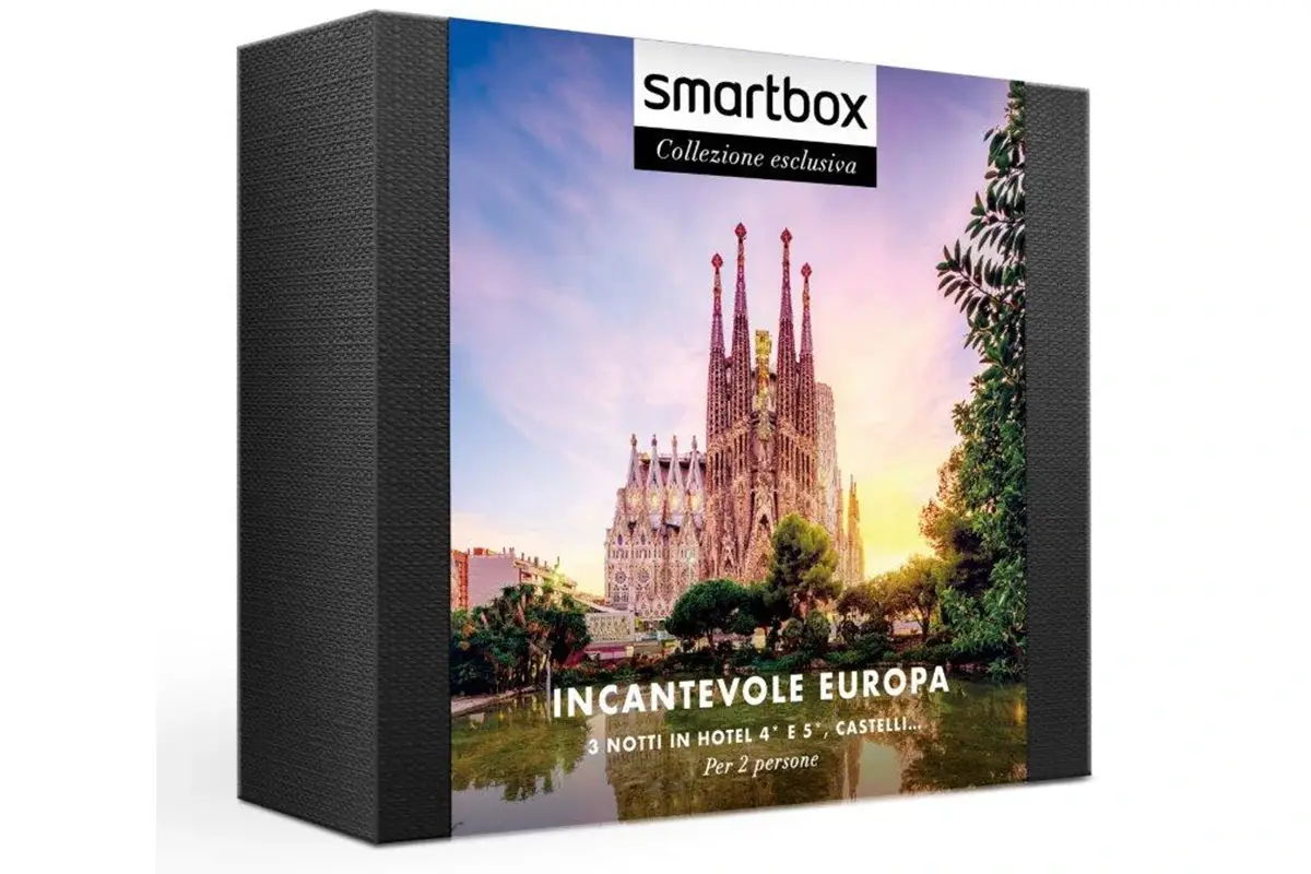 Incantevole Europa di Smartbox Il regalo di Natale perfetto? Emozioni da vivere per il mondo o a tavola